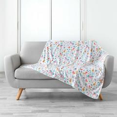 PLAID 125X150 FLANELLE LICORNE