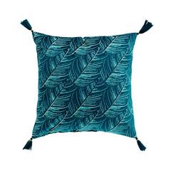 COUSSIN 40X40 PALMINA BLEU