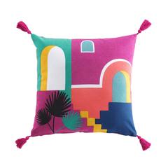 COUSSIN POMP. 45X45 SENORITA