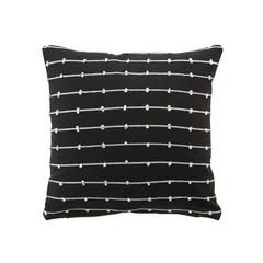 COUSSIN 45X45 LINECHIC NOIR