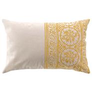 COUSSIN 40X60 ISALINA JAUNE