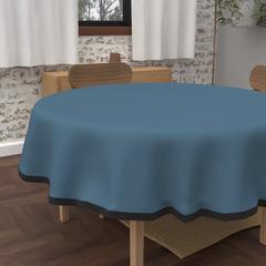 NAPPE BLEU CANARD D.180CM