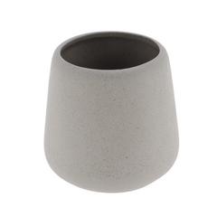 GOBELET EN GRES - GRIS MAT