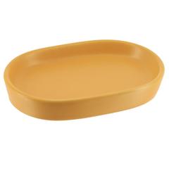 PORTE SAVON EN GRES MOUTARDE