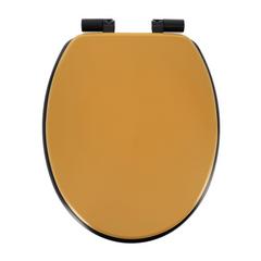 ABATTANT WC MDF OCRE NOIR