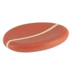 PORTE SAVON TERRACOTTA & BLANC