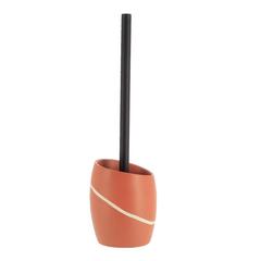 BROSSE WC TERRACOTTA & BLANC