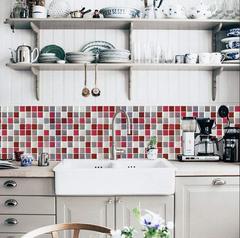 CARRELAGE ADHESIF PATE ROUGE