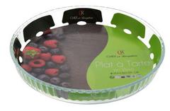 PLAT A TARTE EN VERRE - 1,8L