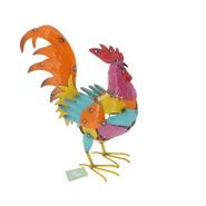 COQ MULTICOLORE - EN METAL