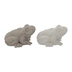 ASST/2 GRENOUILLES TERRACOTTA