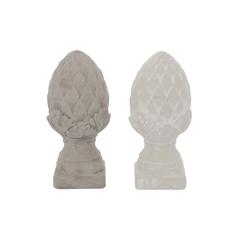 ASST/2 POMMES DE PIN TERRA.