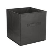 BAC DE RANGEMENT TISSU NOIR