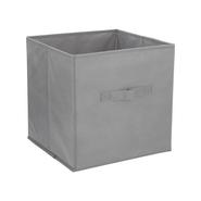 BAC DE RANGEMENT TISSU GRIS