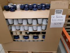 BOX 800 MUGS 300KG