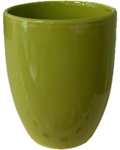 CACHE POT TERRE CUITE VERT