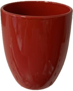 CACHE POT TERRE CUITE ROUGE