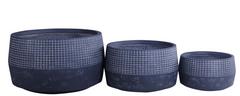 SET DE 3 COUPES FIBRE ARGILE